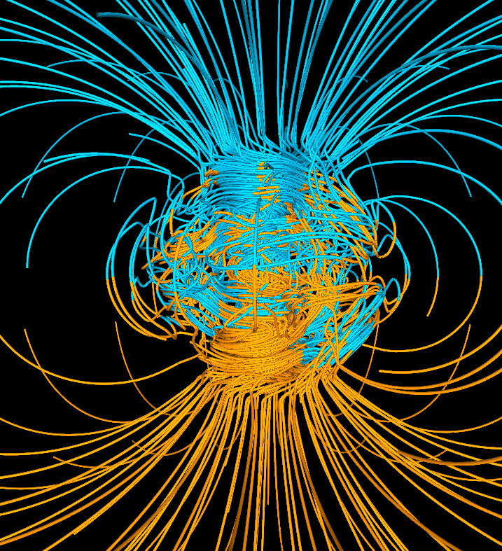 Модель магнитного поля Земли